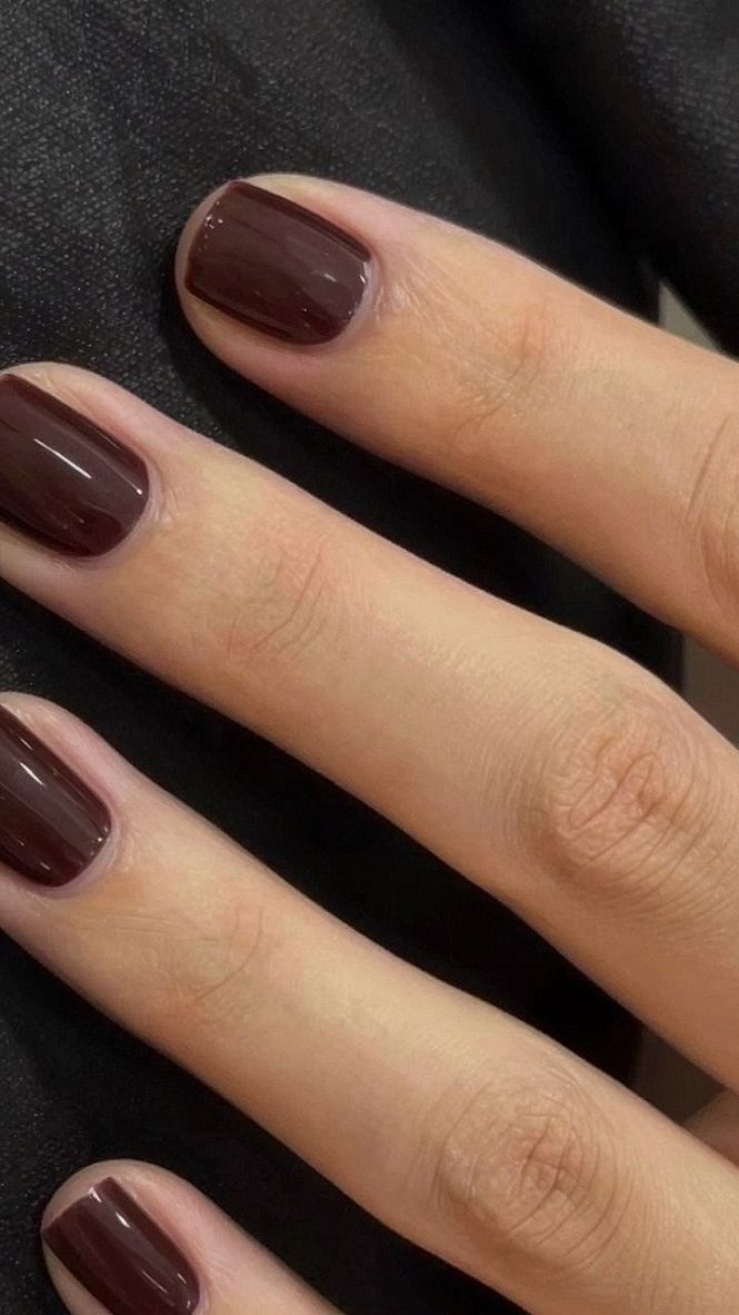 Choosing Deep Espresso Latte Nude Nails for Fall