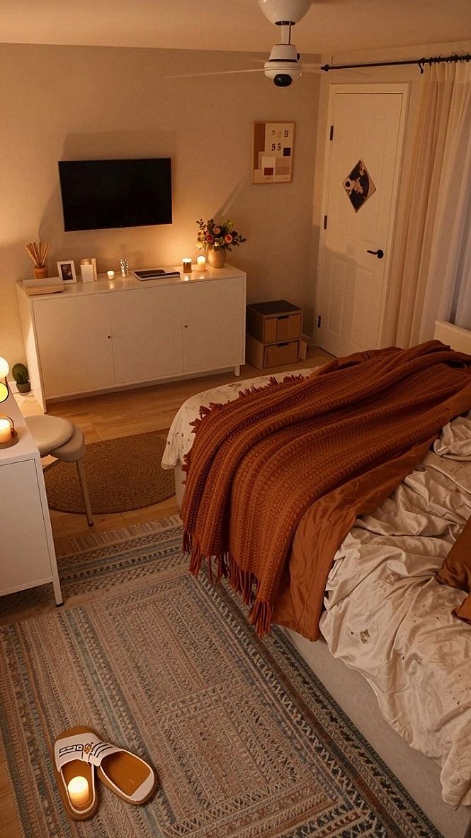 Choosing Cozy Candlelight and Warm Blankets for Autumn