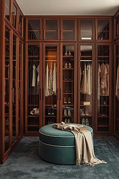 Dream Walk-In Wardrobe: Modern Design for Bridal Gowns & Luxury Closets