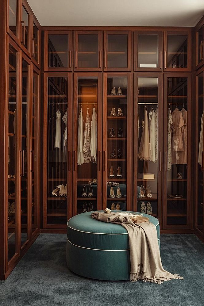 Dream Walk-In Wardrobe: Modern Design for Bridal Gowns & Luxury Closets