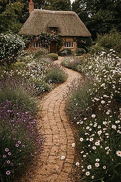 Dreamy Cottage Garden Design: Wild English Garden Ideas for Country Homes