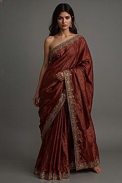 Designer Indian Gowns: Saree-Inspired Party Wear