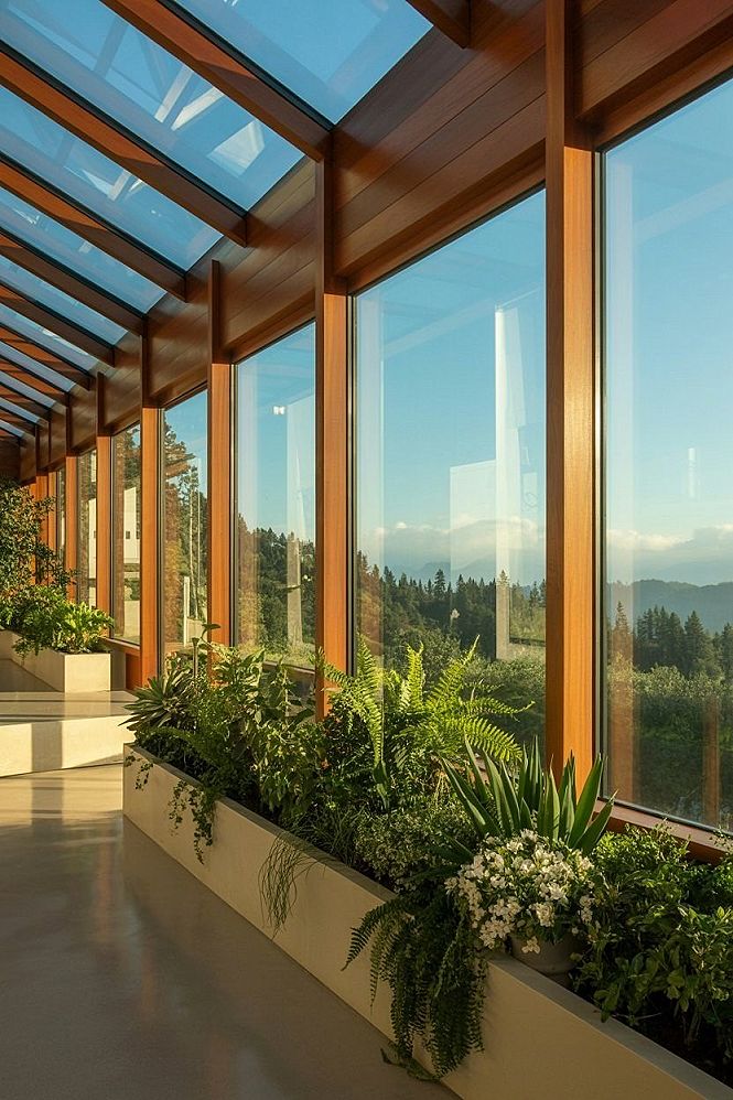 Home with Attached Greenhouse: Grand Conservatory Design Ideas