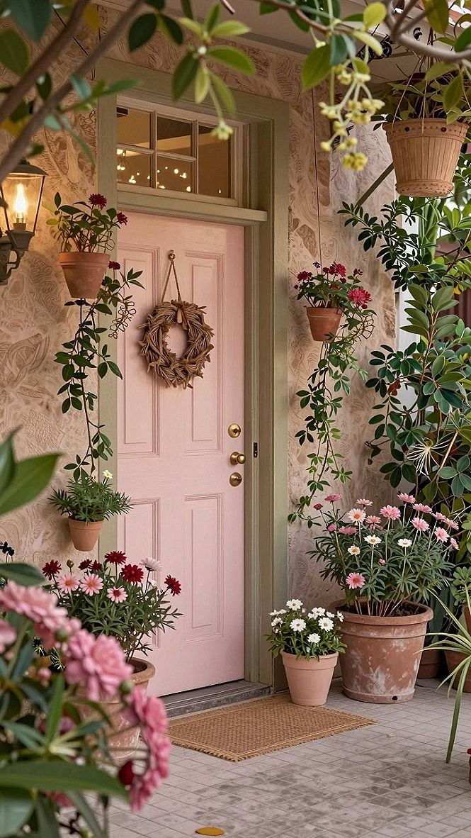 Pruning and Training Climbing Roses Around Entryways