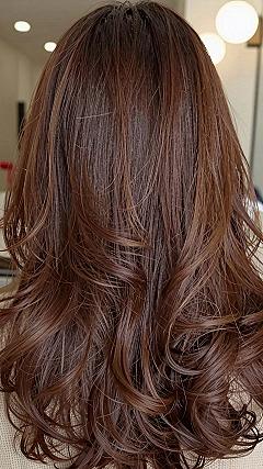 Maintaining Your Copper Brown Balayage on Medium Bobs