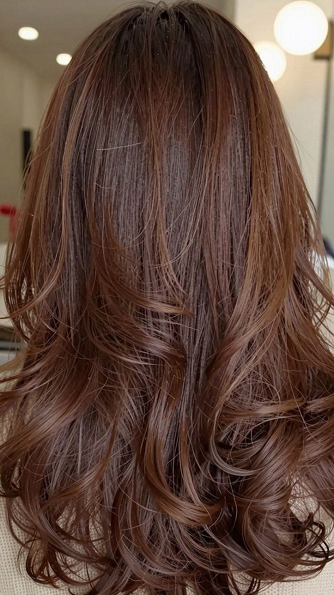 Maintaining Your Copper Brown Balayage on Medium Bobs