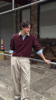 Pairing a Rugby Shirt Over a Button Down