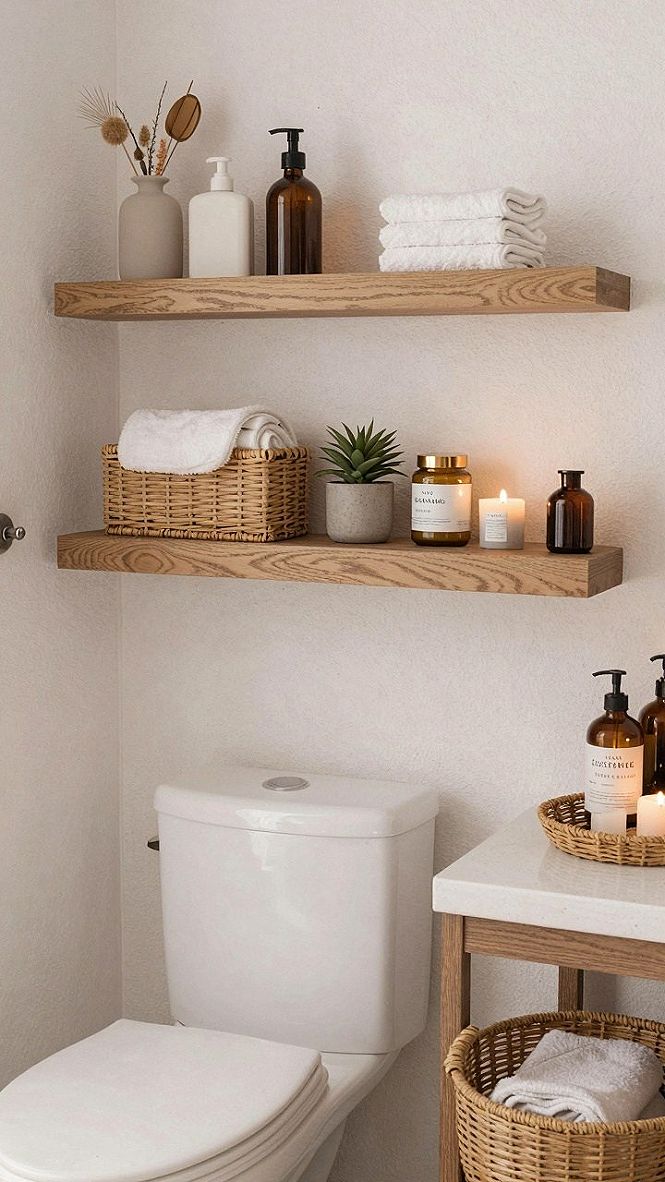 Keeping Fall Bathroom Shelves Clean and Moisture-Safe
