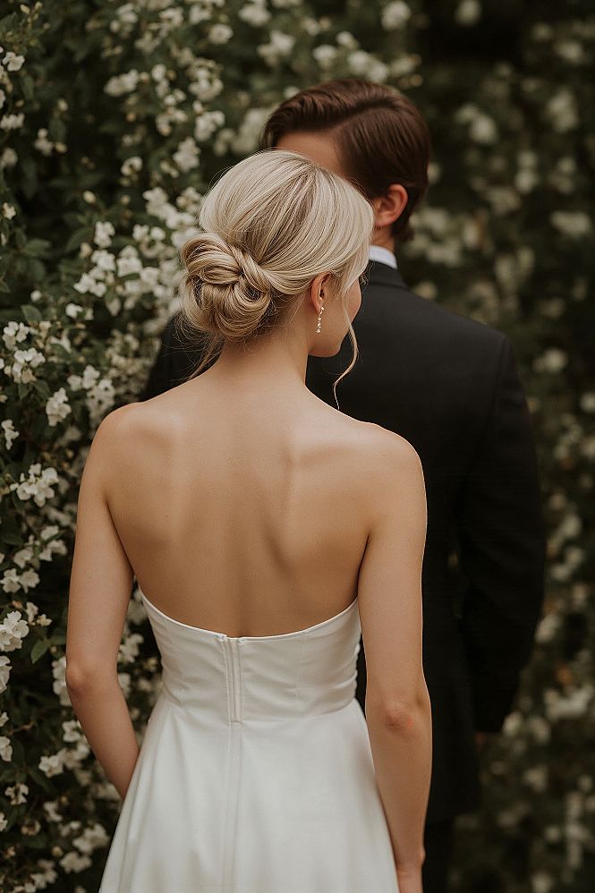 Effortless Chic: Elegant Wedding Hair Updos for a Romantic Celebration