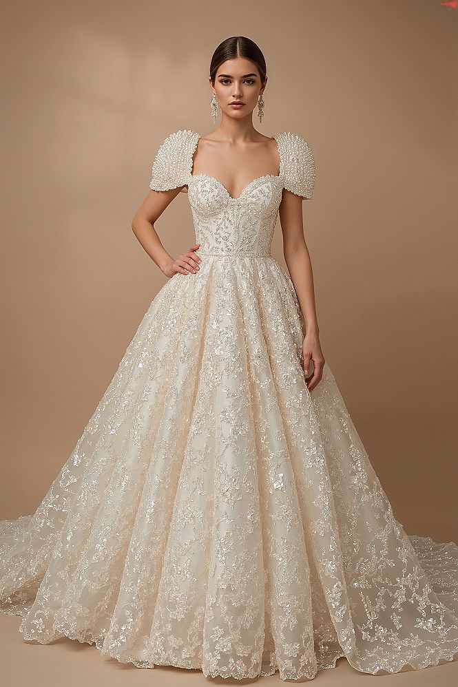 Couture Wedding Gown: Exquisite Luxury for Your Grand Evening Gala