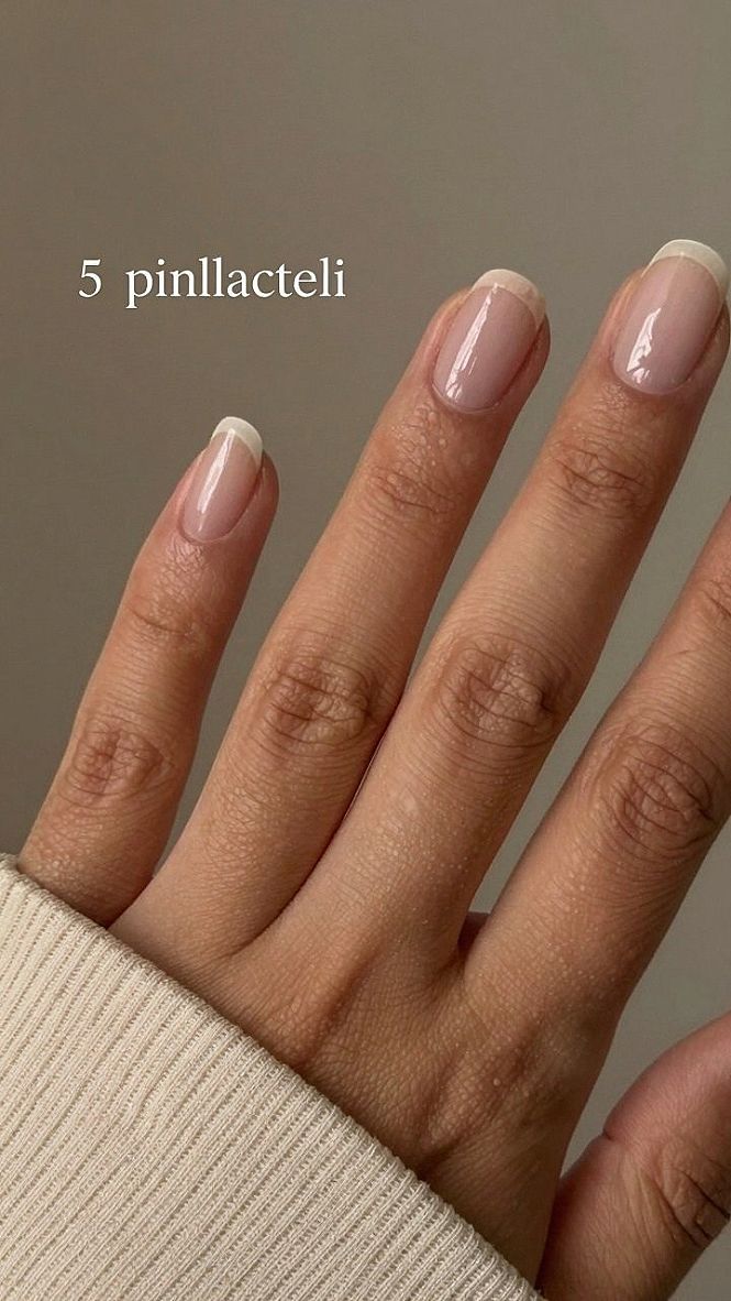 Trying Out Micro French Tips for a Subtle Fall Update