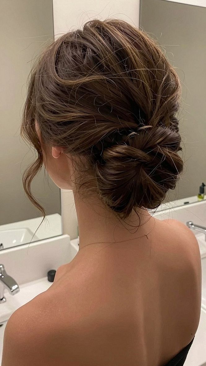 Adding Soft Woven Details to Your Wedding Bun