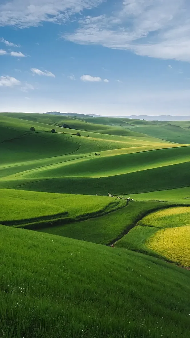 Rolling Green Hills of Fantasy