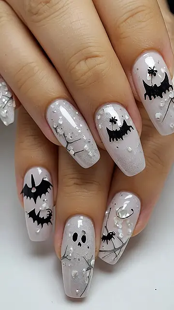 Spooky Chic: Glitter Ghouls