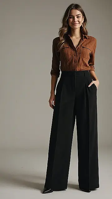 Wide Leg Warrior: Trousers for Powerful Women