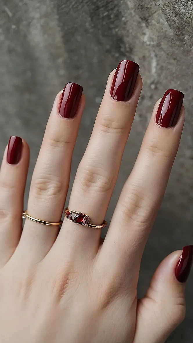 Red Hot Fall Nails!