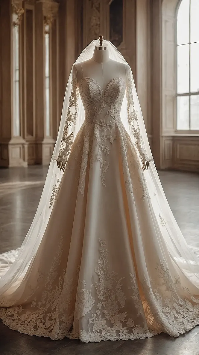 Rococo Grandeur Gown