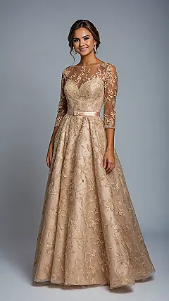 Golden Aisle Glamour