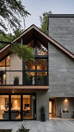 Glass & Green Retreat