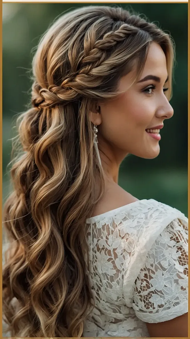 Slaying the Grad Photo Hair