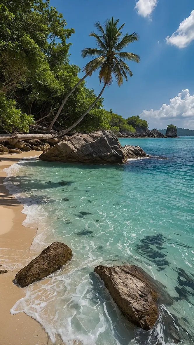 Palm-Kissed Coastal Dream