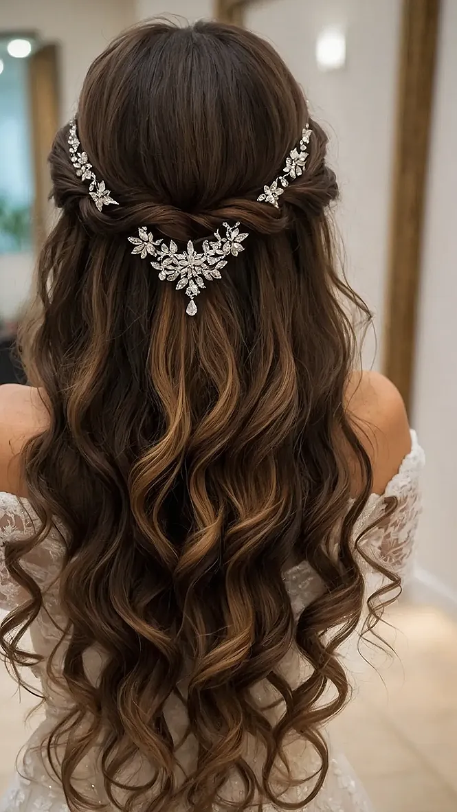 Crown of Curls: Bridal