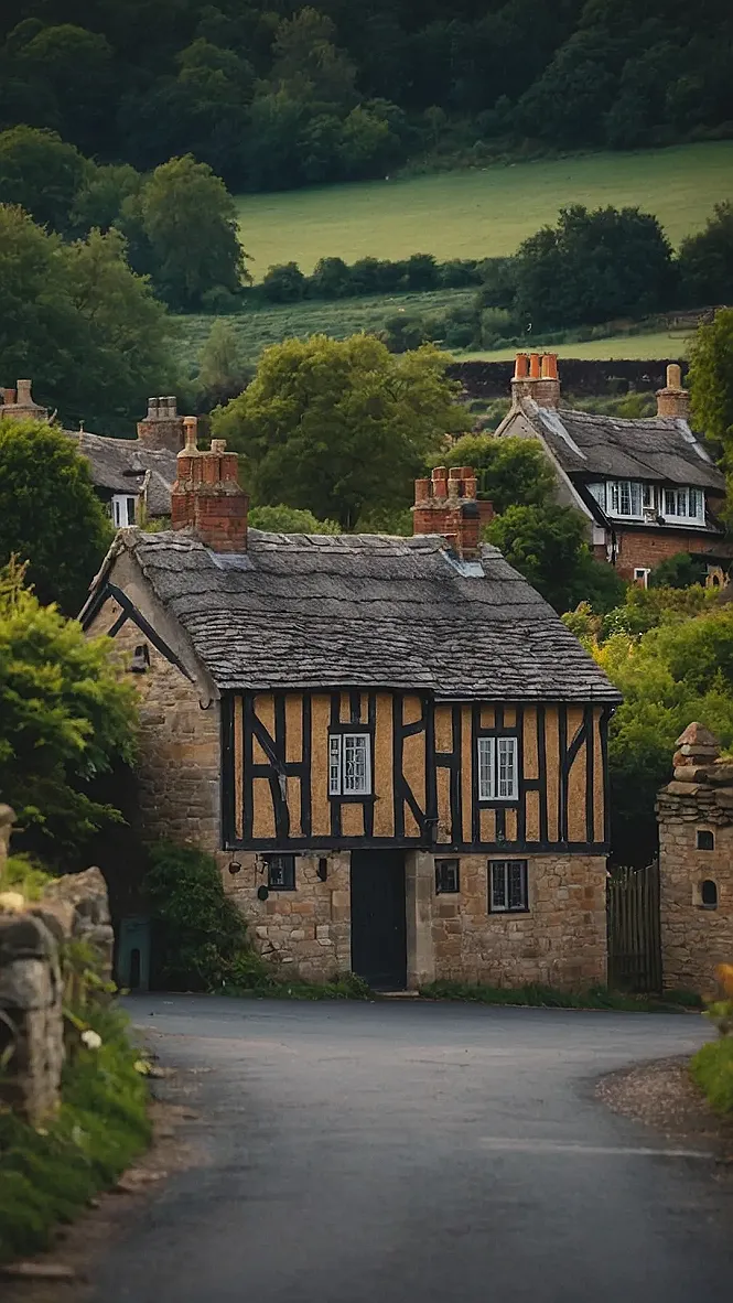 A Cottage in the English Countryside: