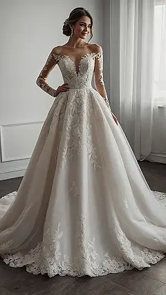 The Bridal Sleeve Statement