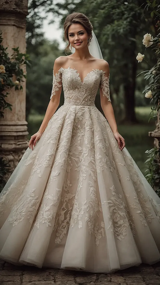 Sweeping Statement Dress