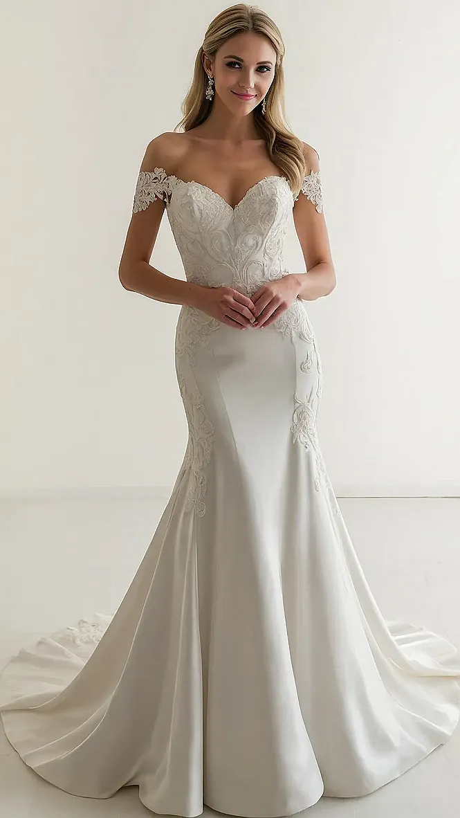 Almost-Off-the-Shoulder Allure