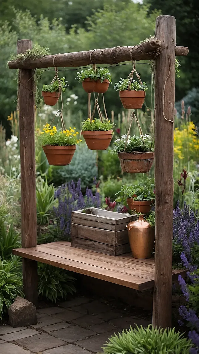 Suspended Garden Charms