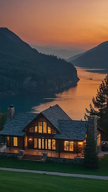 Picturesque Mountain Houses Capturing the Essence of Nature