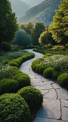 “Stone Path to Serenity”: