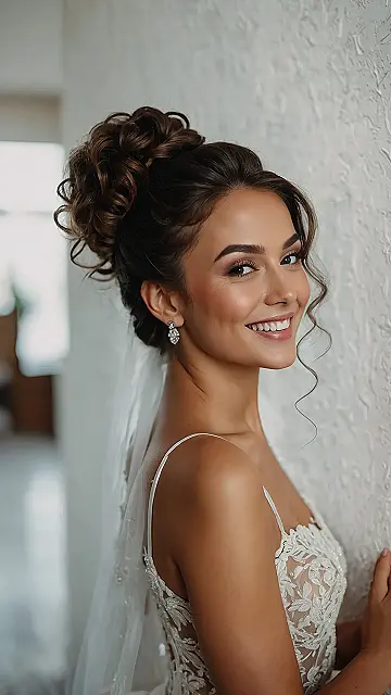 Wedding Curl Styles