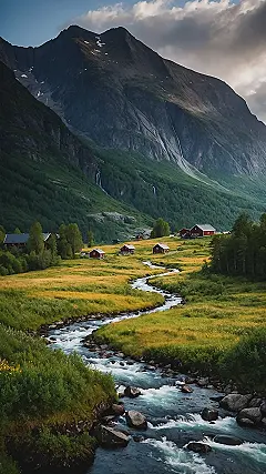 Where Mountains Flex Their Views