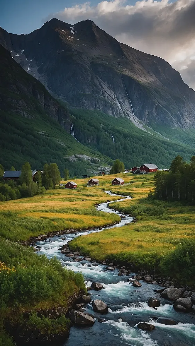 Where Mountains Flex Their Views