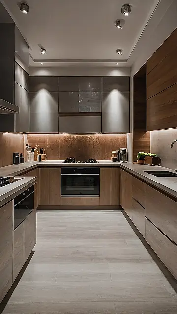 Luxurious Kitchen Interiors with High-End Finishes