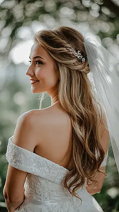 Echoes of Elegance: Bridal Strands