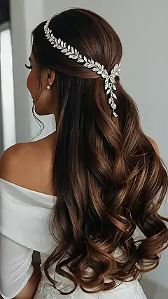 Long Hair, Don’t Care: Stunning Bridal Styles!
