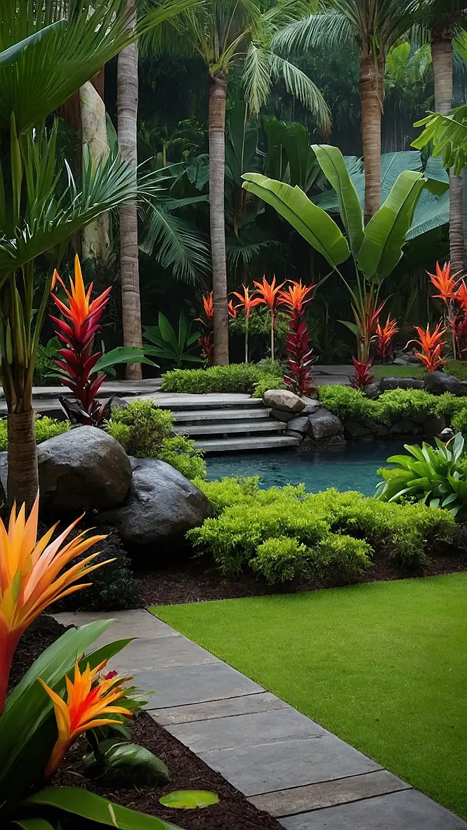 Jungle Oasis Modern: