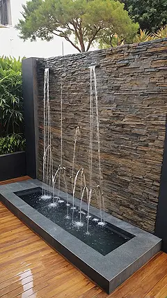 Modern Wall Cascade