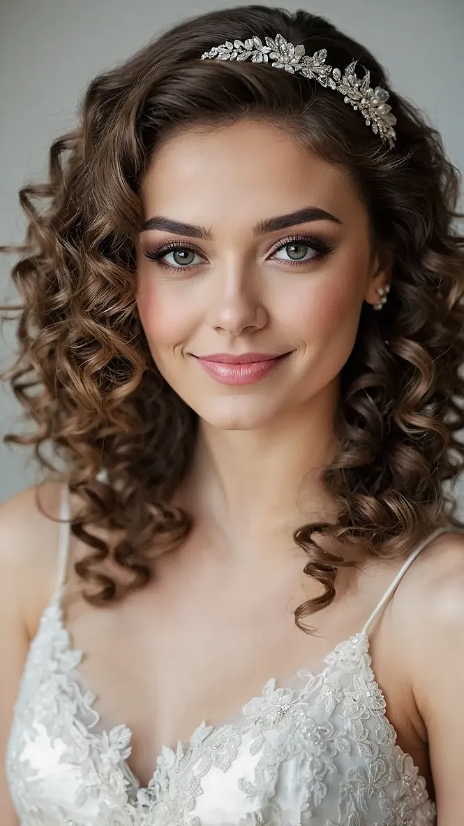 Confidently Curly Bride