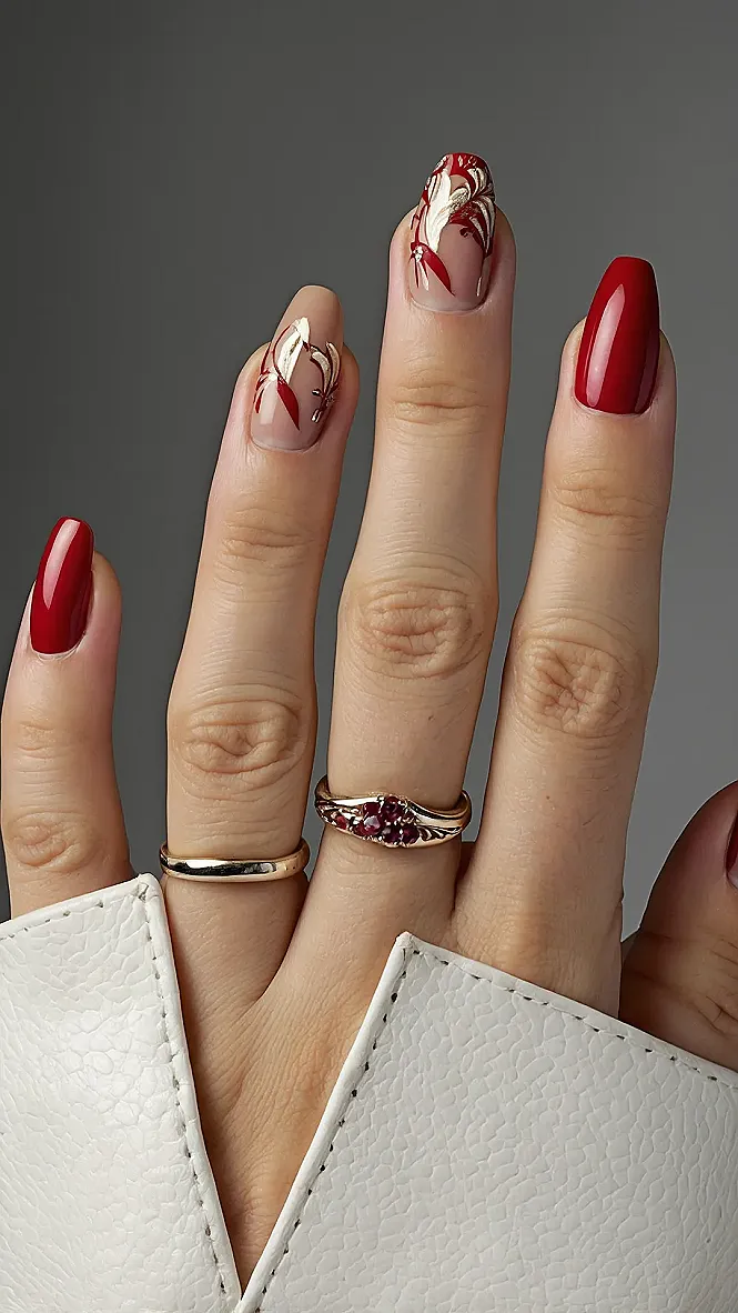 Santa's Favorite Mani