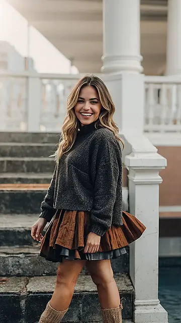 Step into Style with Trendsetting Skirt Outfit Inspirations