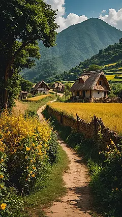 This Village is Camera Gold