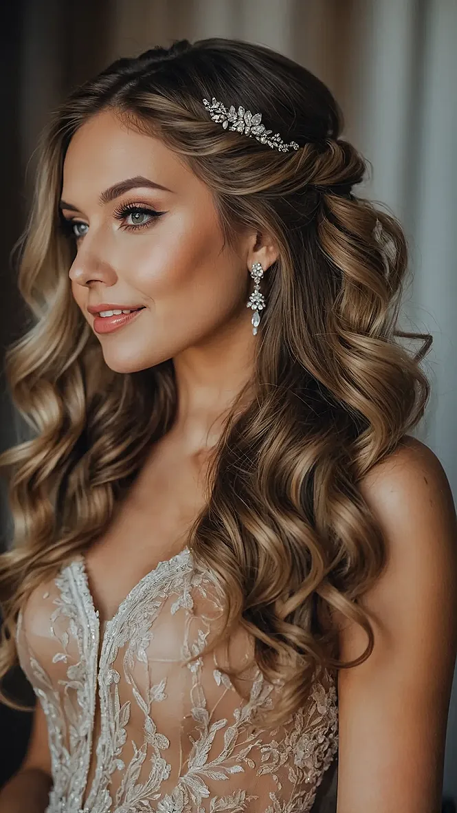 Sparkle On, Bridesmaid Hair