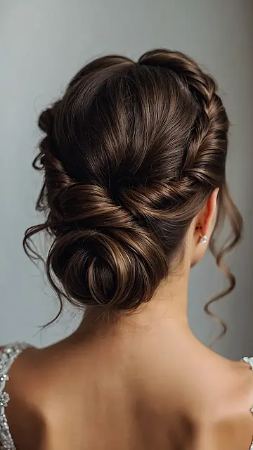 Effortless “I Do” Updo