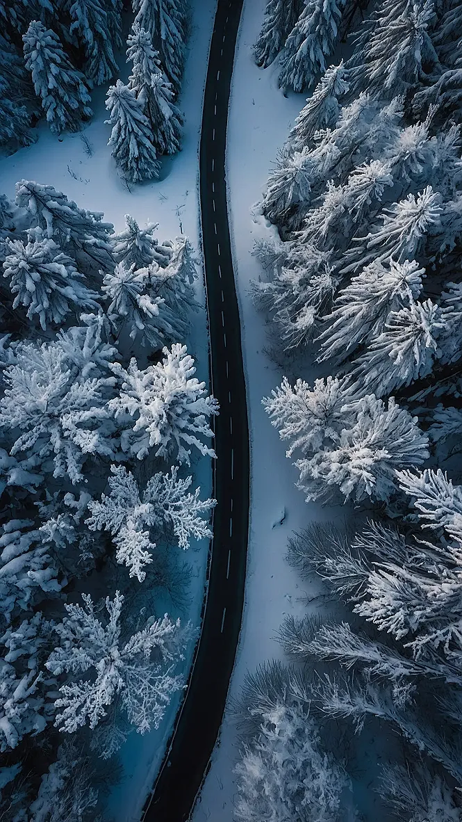 Panoramic Snow Views