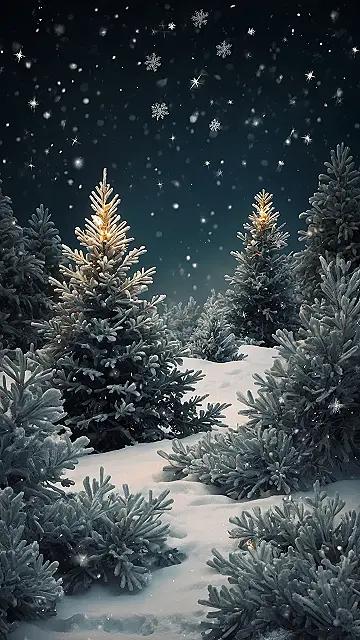 Dazzling Winter Canvas