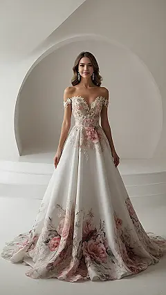 Whispering Petals Dress